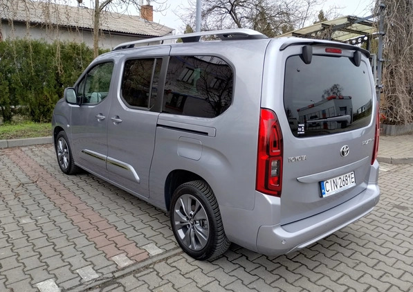 Toyota Proace City Verso cena 114000 przebieg: 36800, rok produkcji 2020 z Inowrocław małe 37